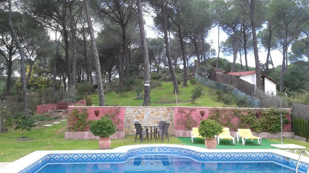 Casa encantadora con piscina privada y chimenea Villa Las Jaras Exterior foto